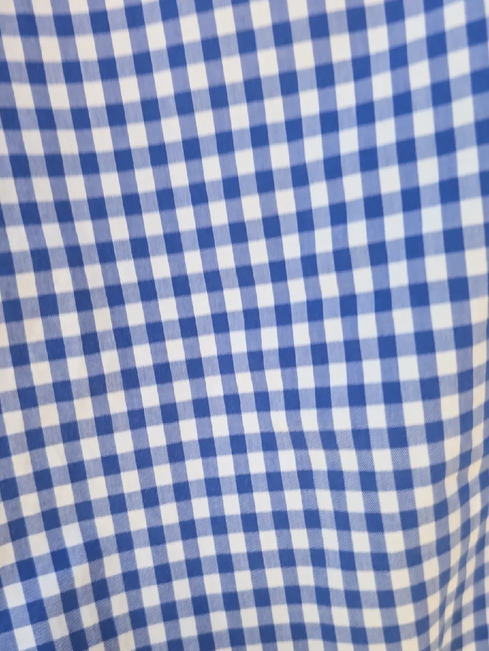 Banana Republic Blue Plaid Custom 078 Wash Shirt Tailored Slim Fit Small S